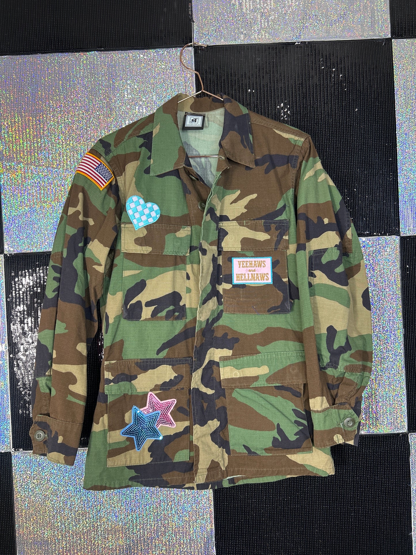 Camo Jacket cherries Vegas