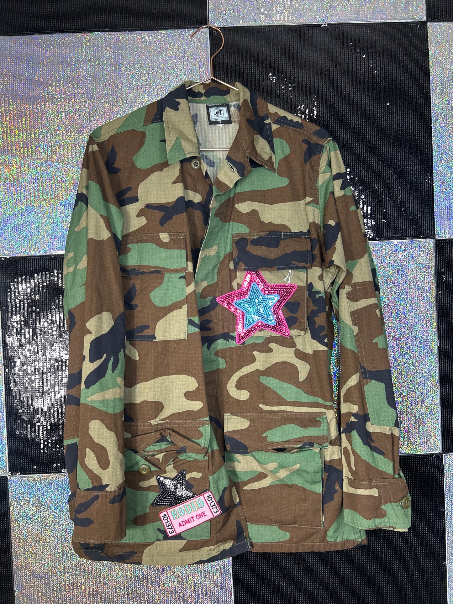 Camo Jacket pink Vegas lucky cactus