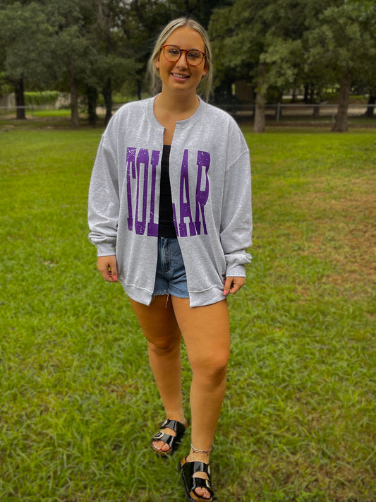 Rustic Tolar Cardigan