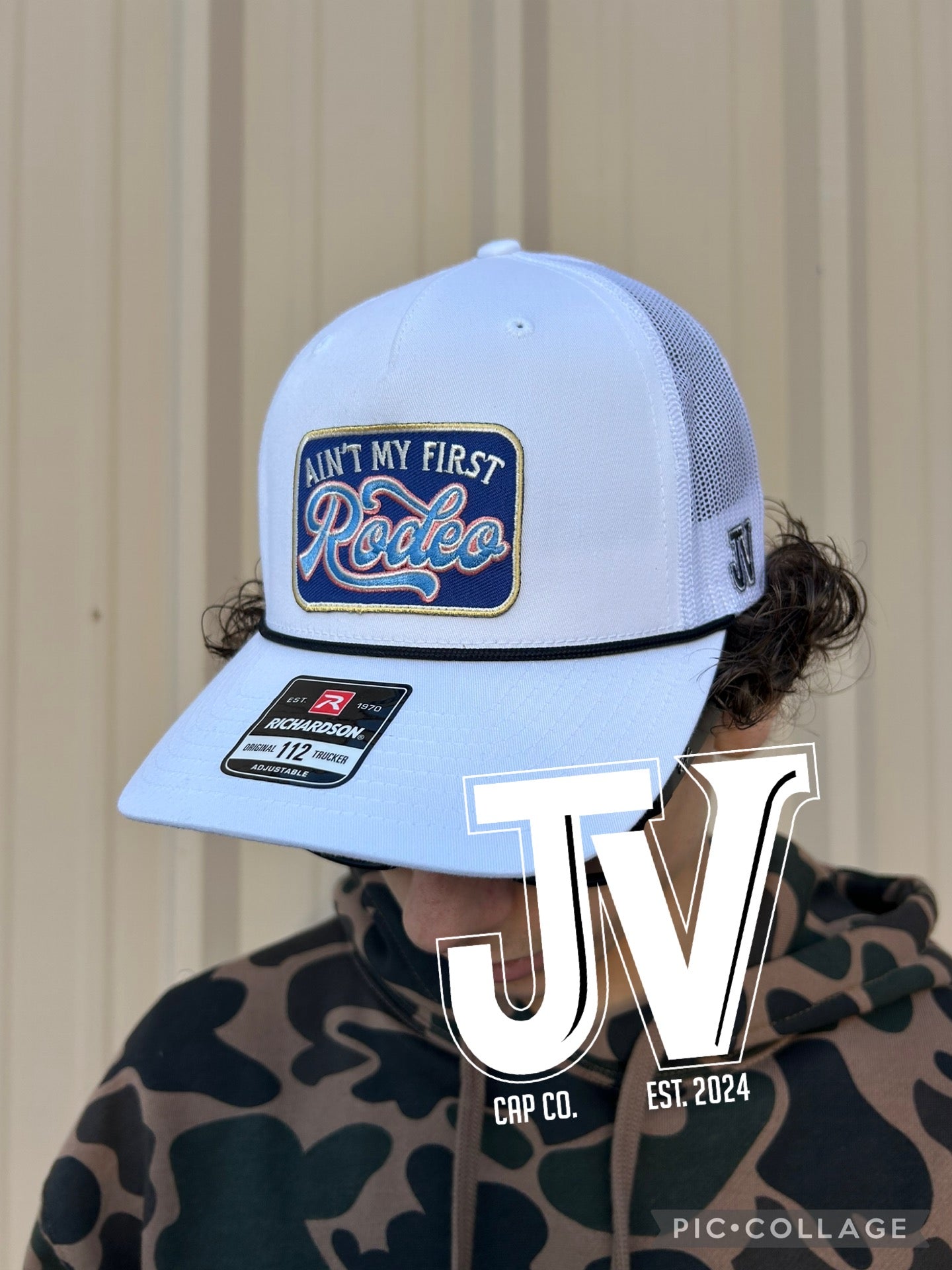 White cap ain’t my first rodeo cap