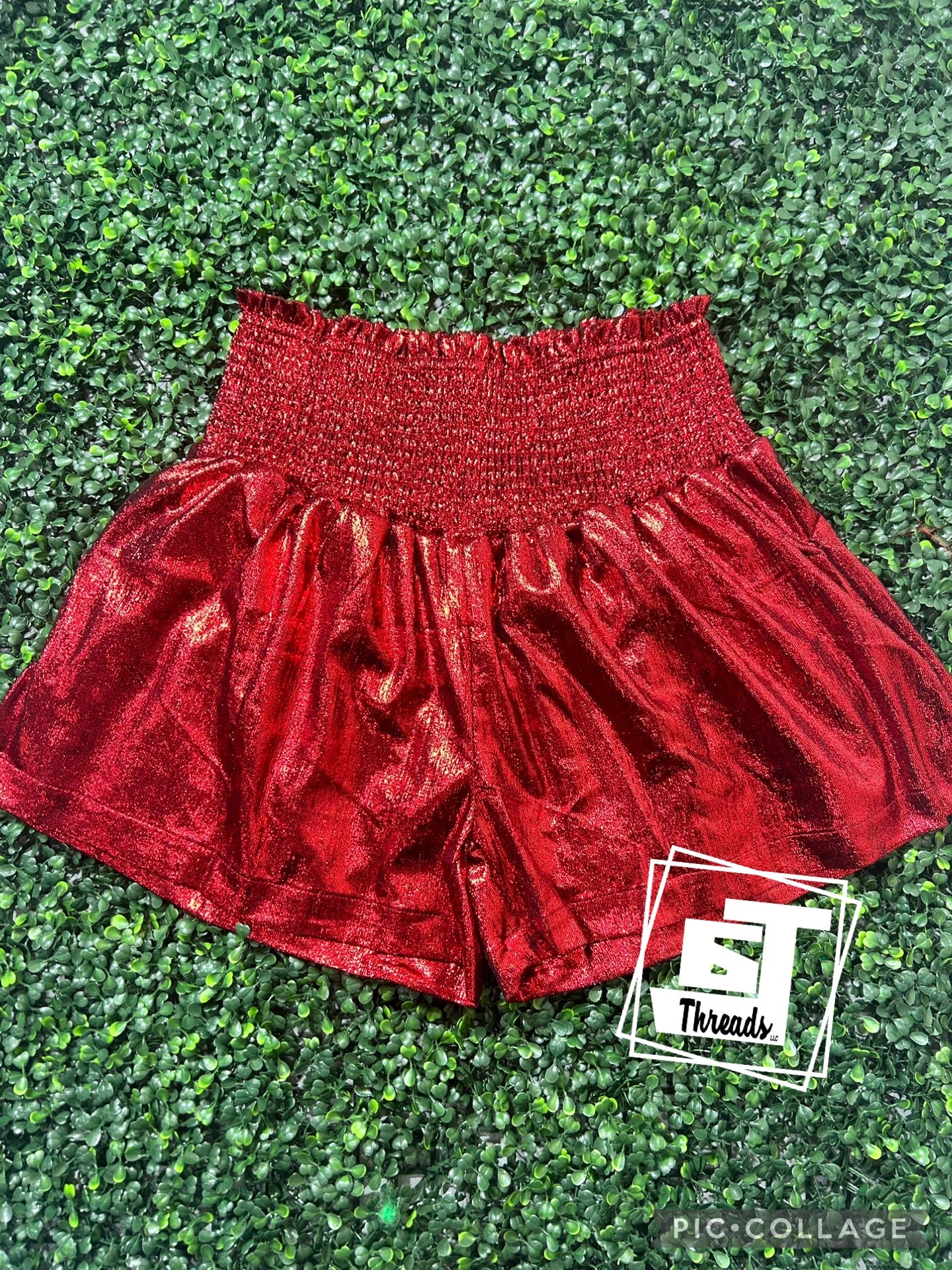 Metallic Shorts