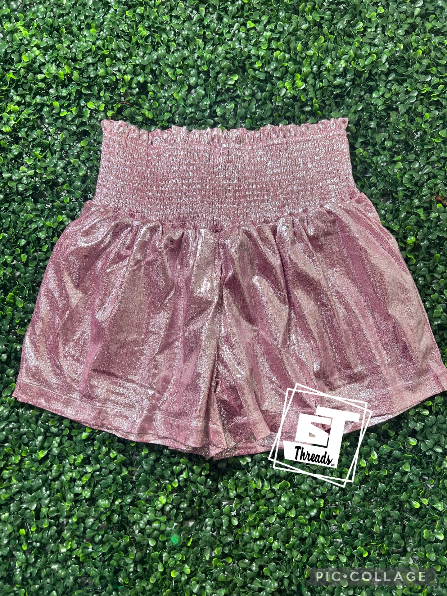 Metallic Shorts