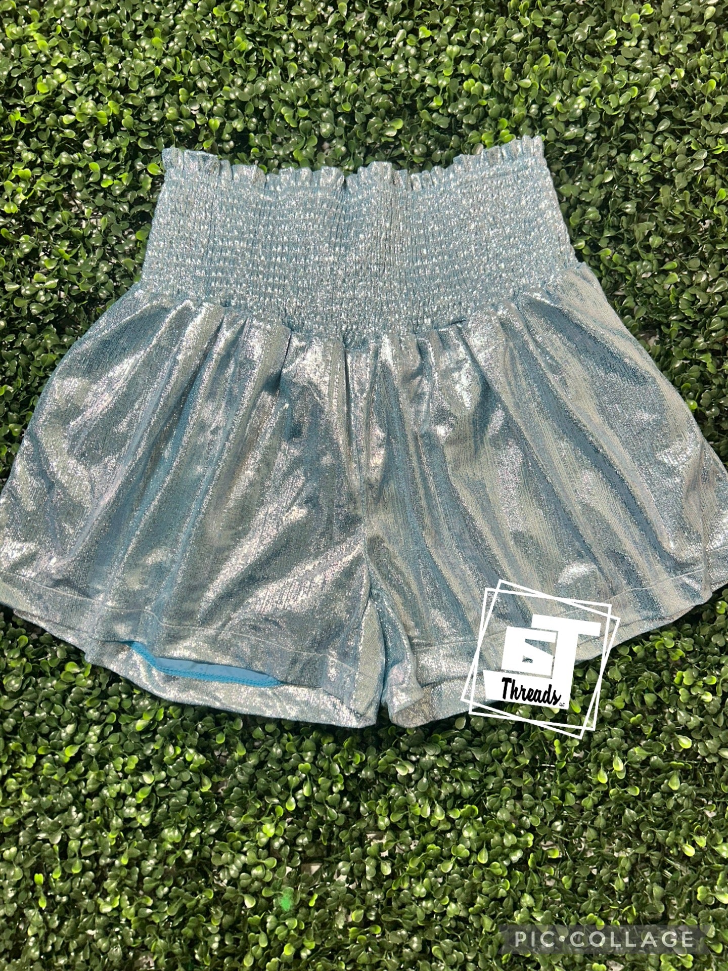 Metallic Shorts