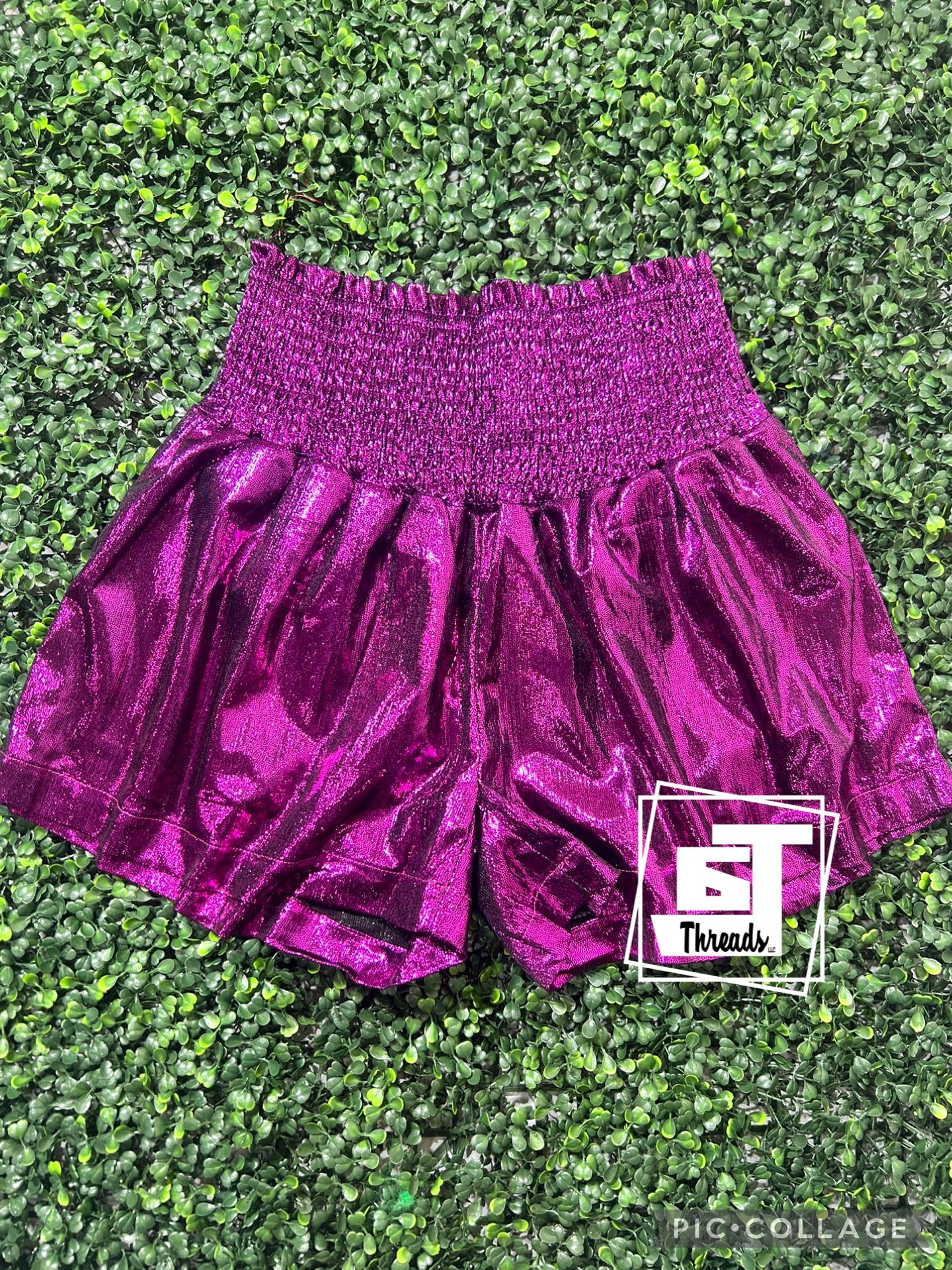 Metallic Shorts
