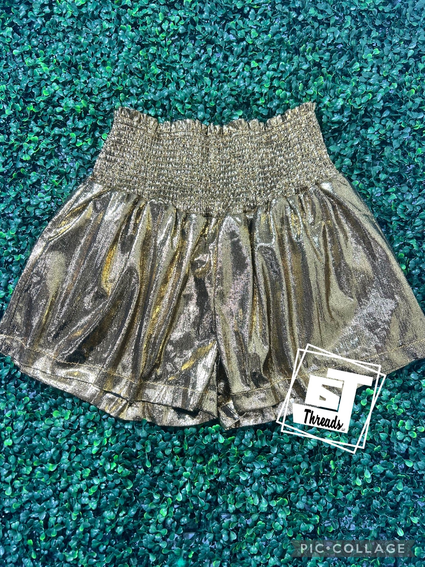 Metallic Shorts