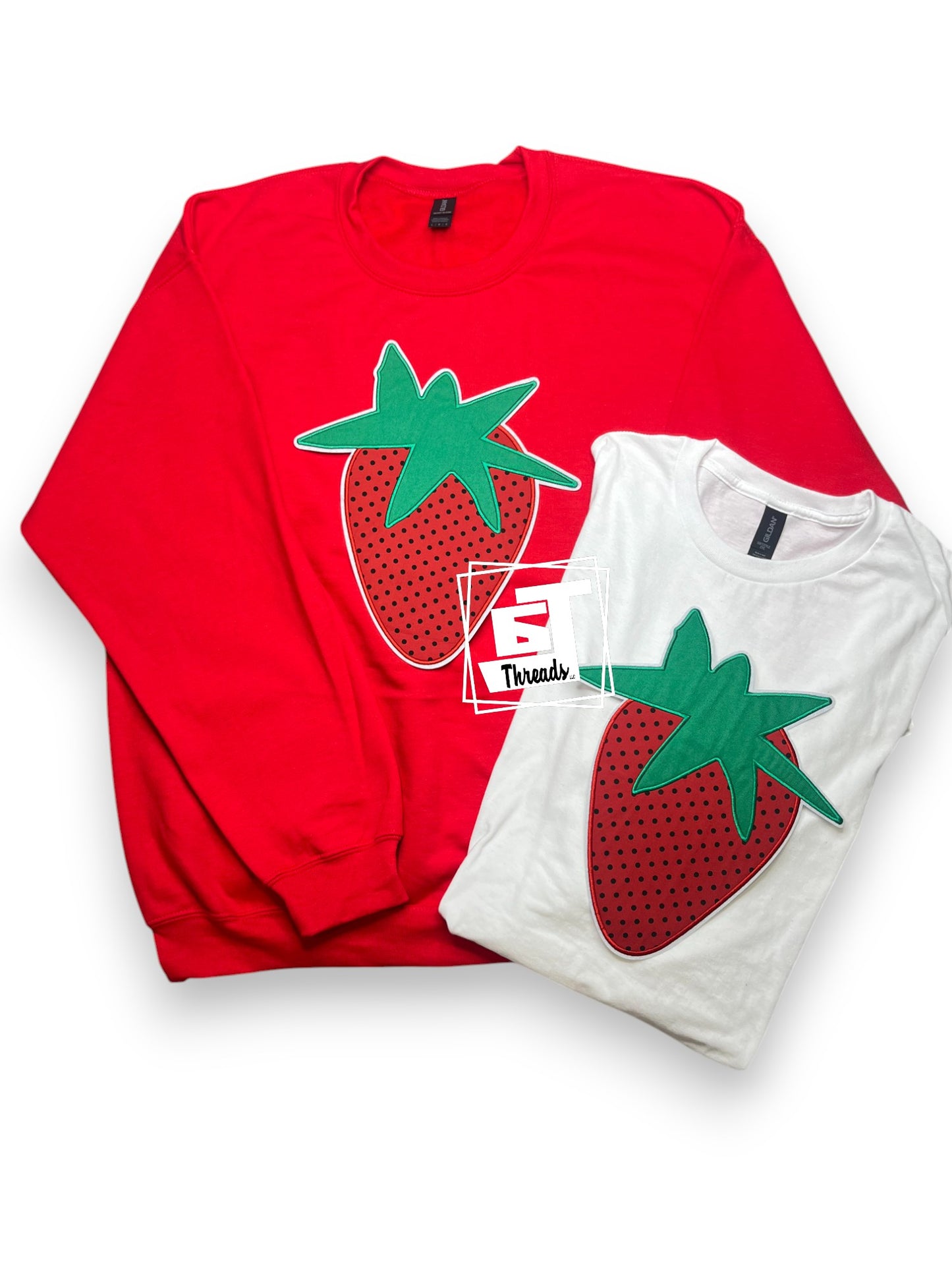 Red Felt Strawberry