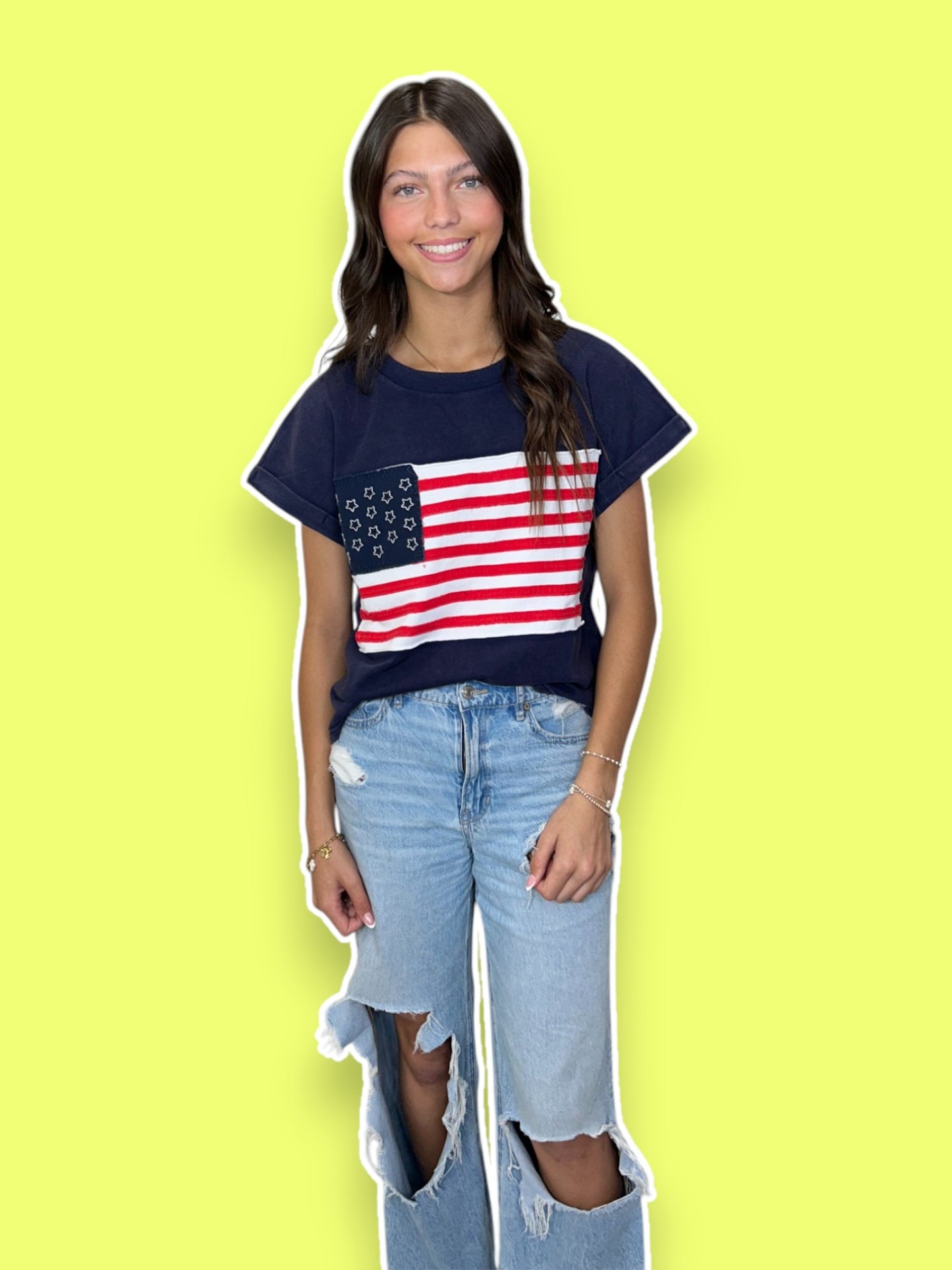 american flag shirt