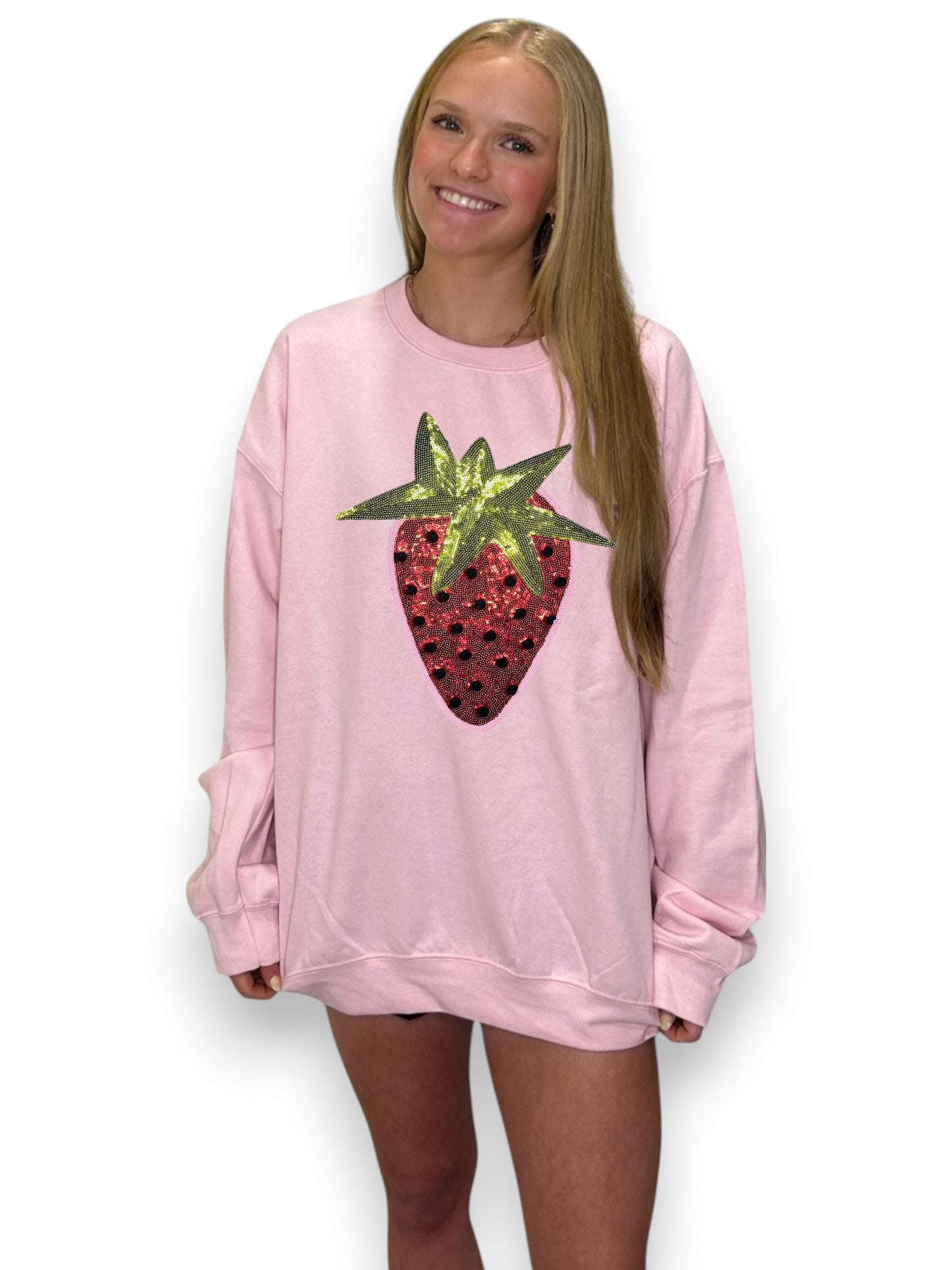 Red Sequin Strawberry