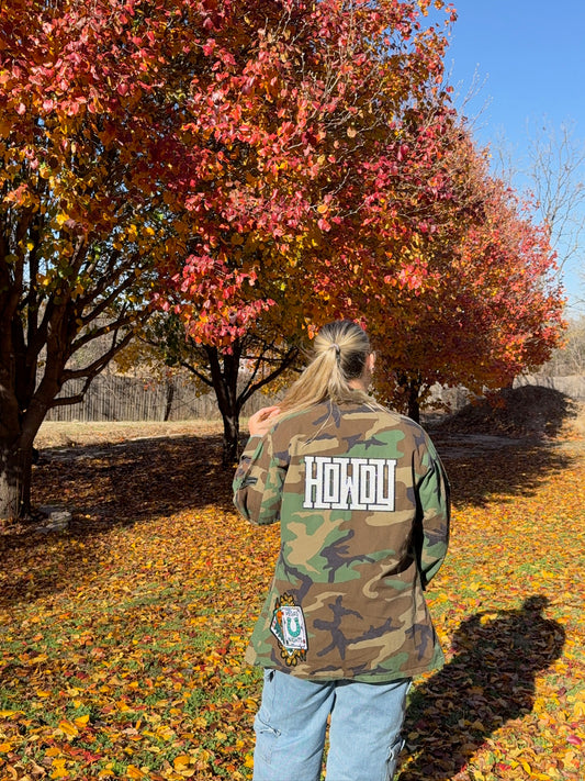 Camo Howdy jacket