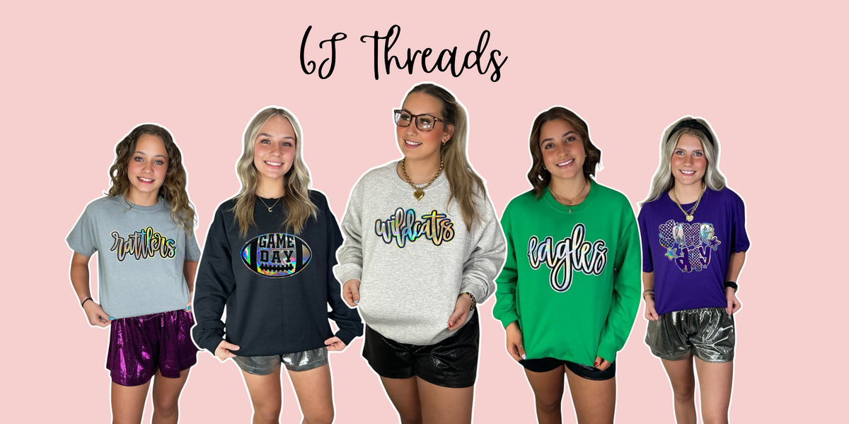 Jthreads 6J Threads Chenille/Sequins Iron on Patches – 6J Threads LLC