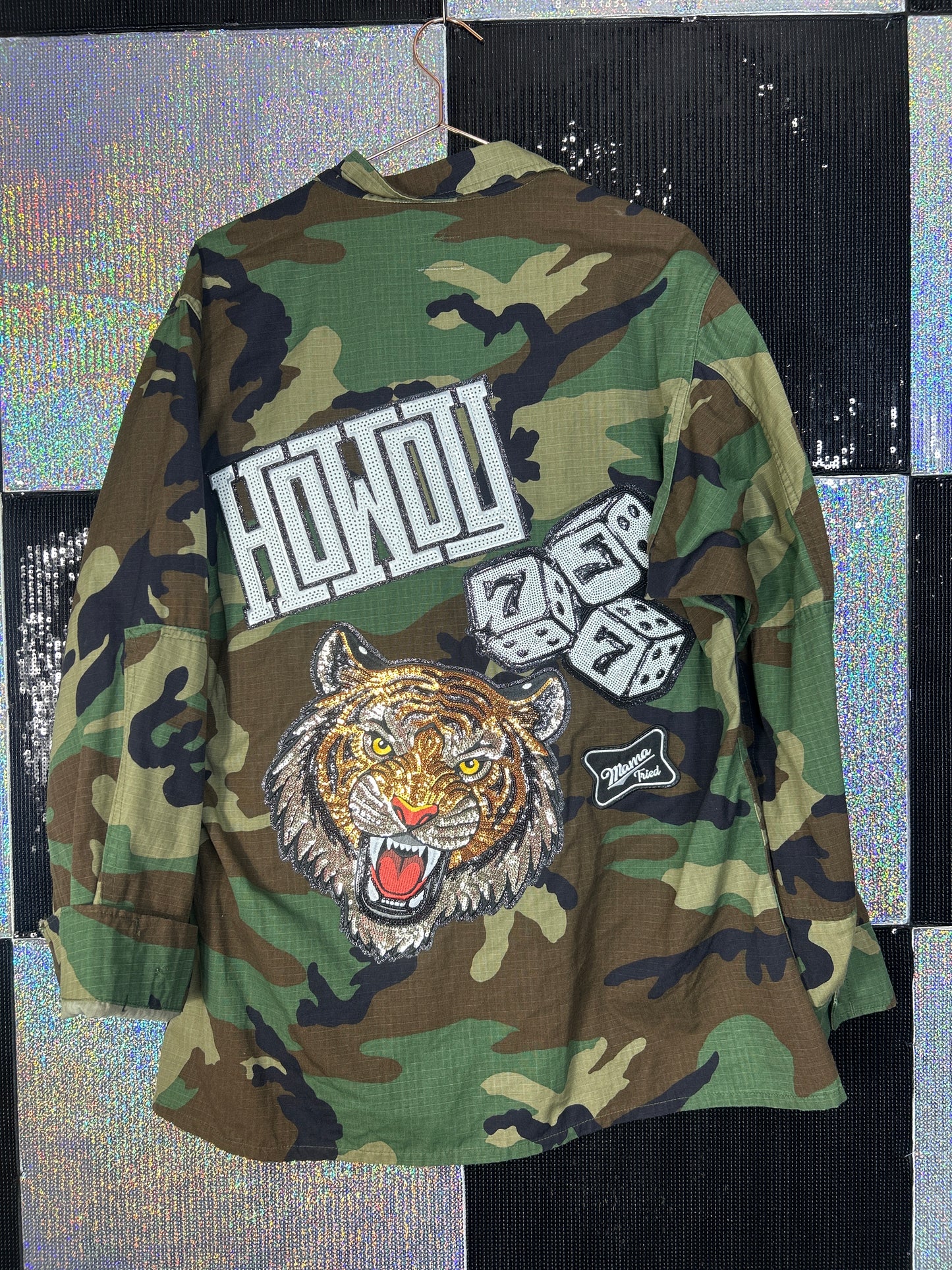 Camo tigers howdy Jacket