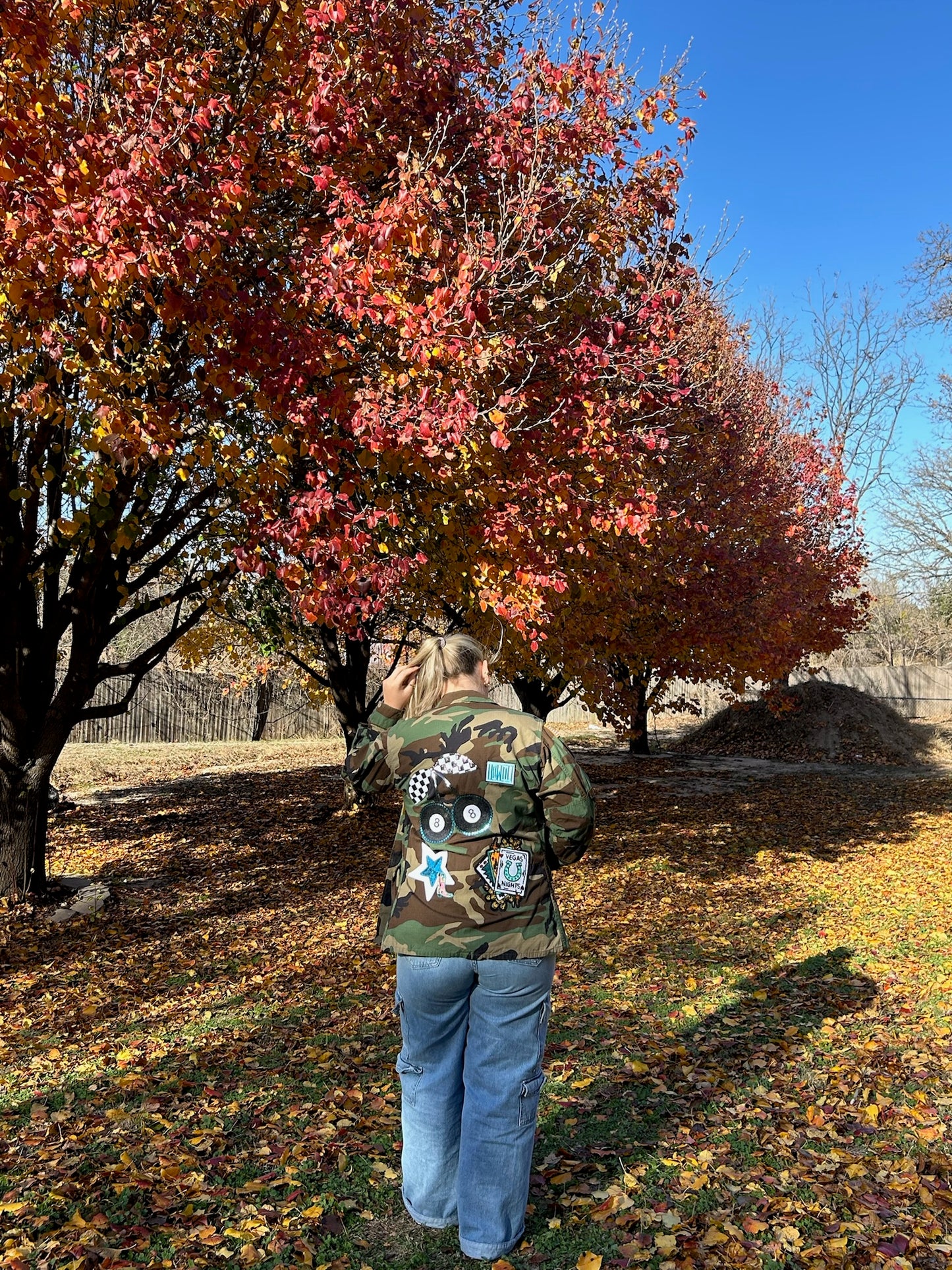 Camo Jacket cherries Vegas