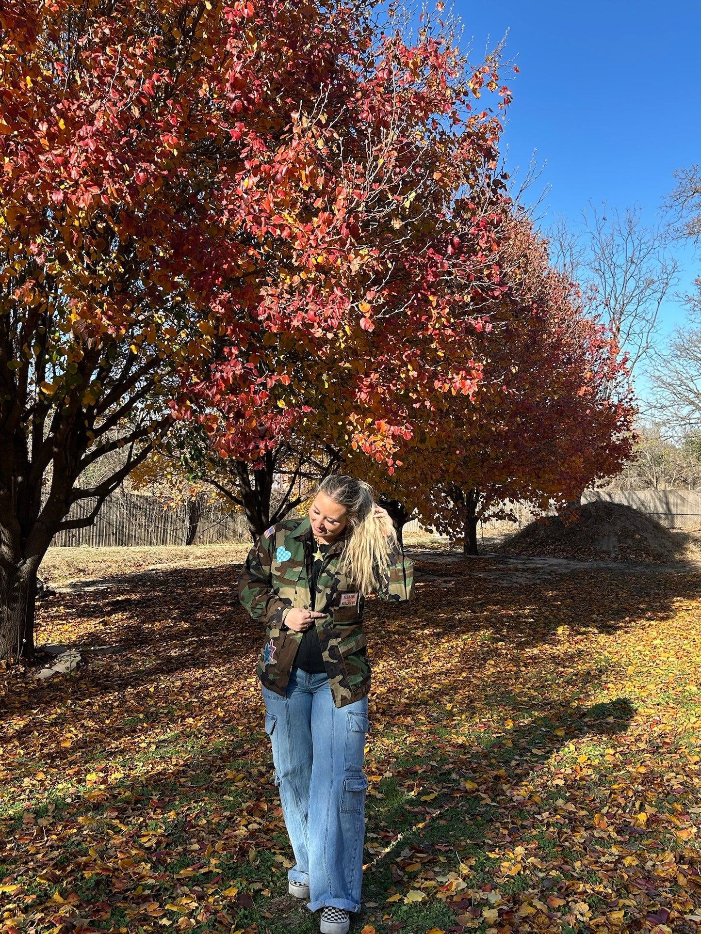 Camo Jacket cherries Vegas