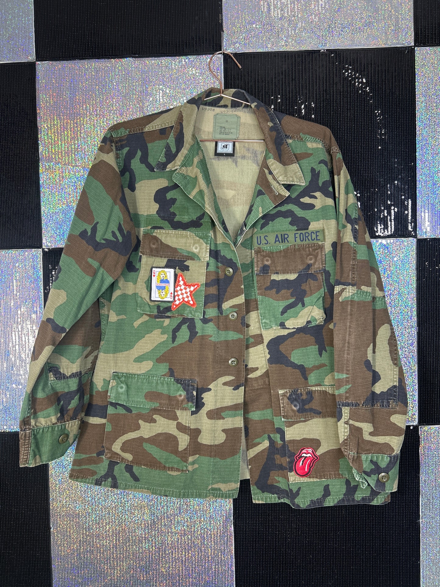 Camo Lips Marlboro jacket
