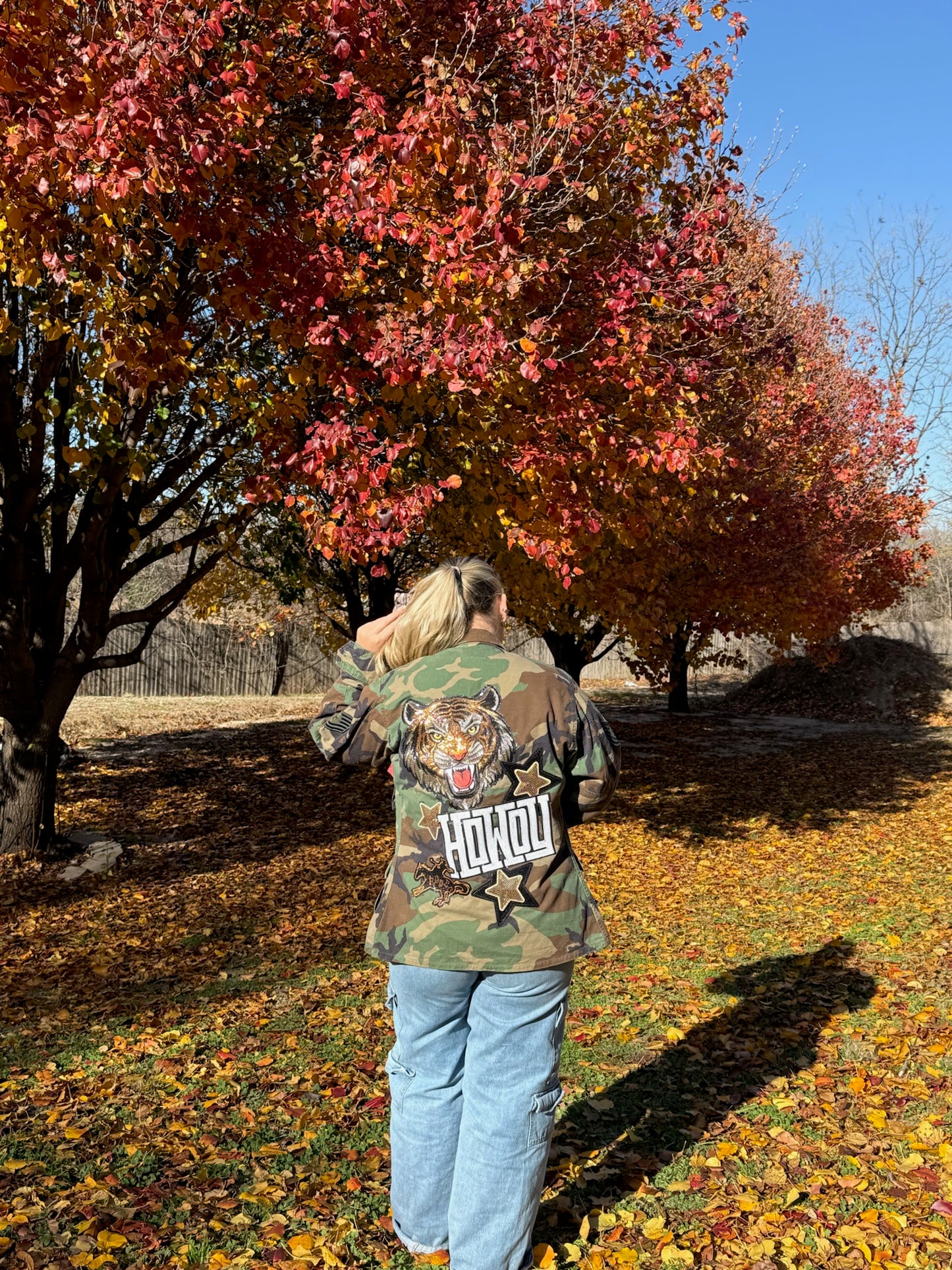 Camo Tiger Howdy Jacket