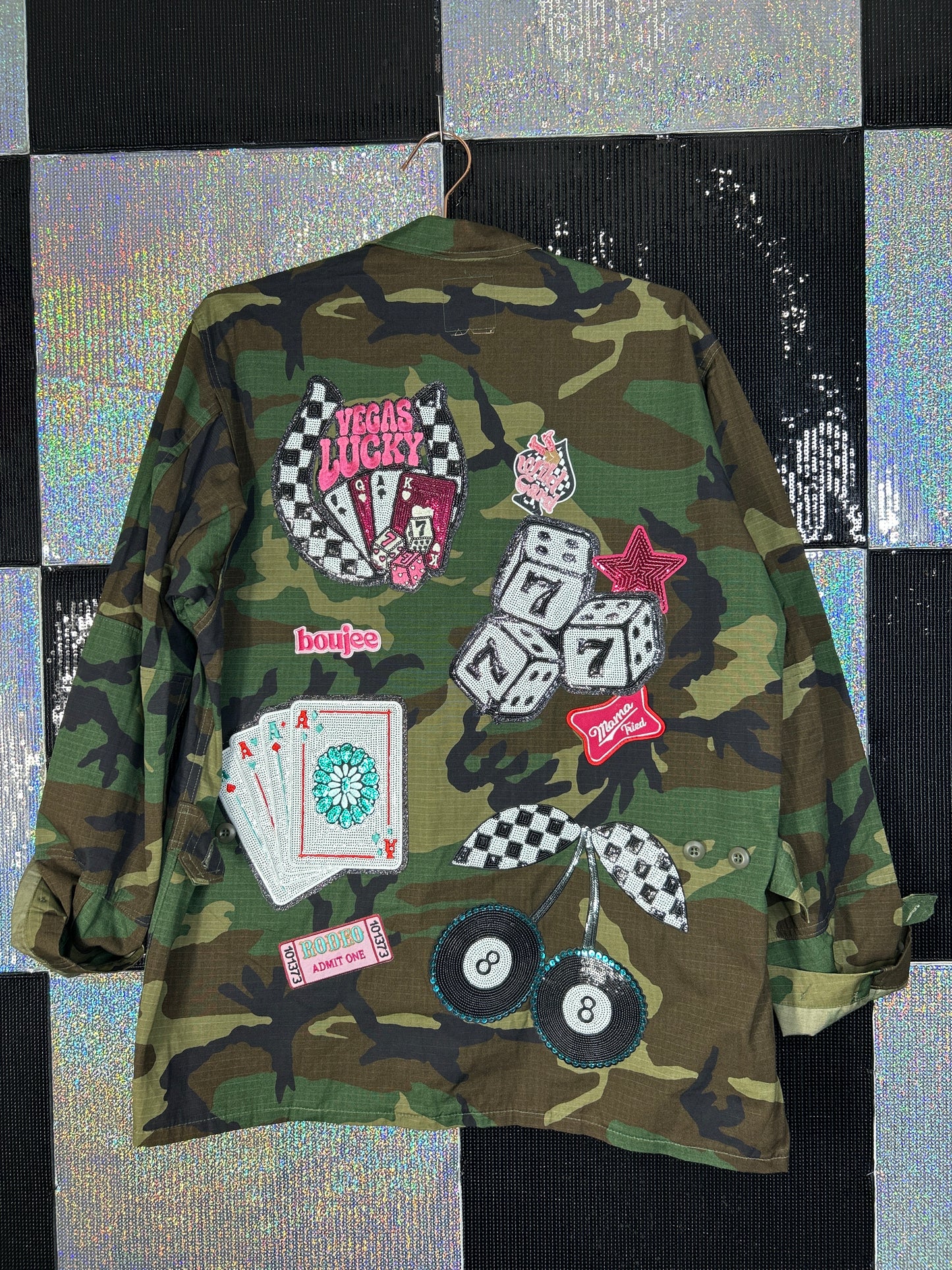 Camo Vegas lucky jacket