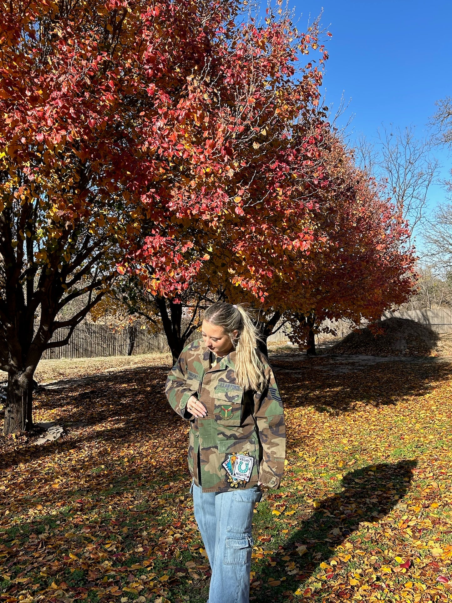 Camo spade dice Jacket