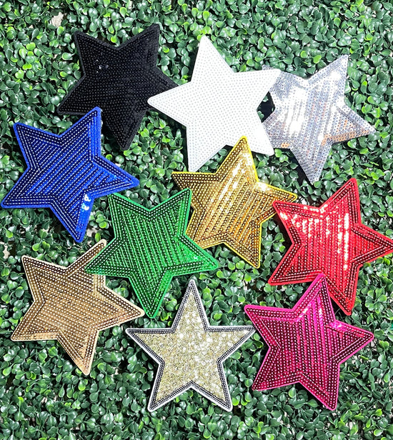 Sequin Stars….Patches only