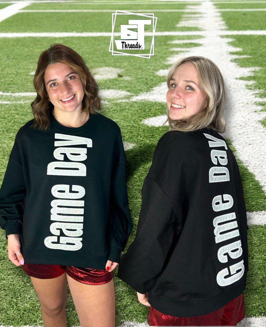 Front and Back Of Completed Game Day Crew