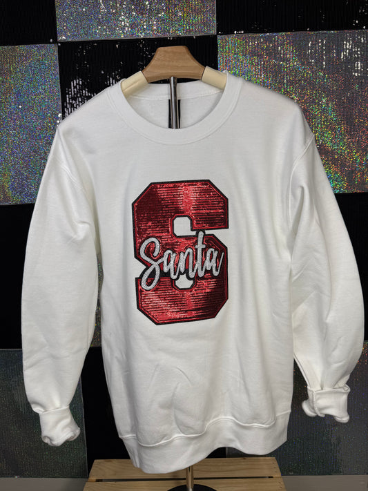 Santa S....Completed sweatshirt