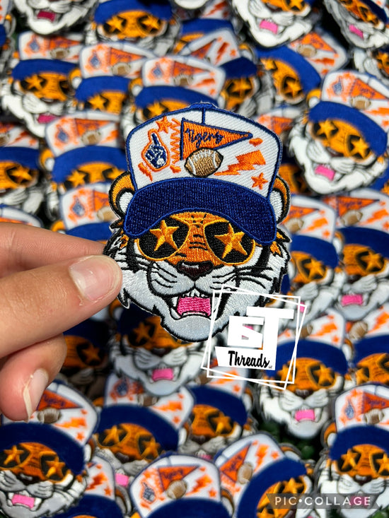 Blue Star Sunglasses Spirit Tiger....Cap Patches Only