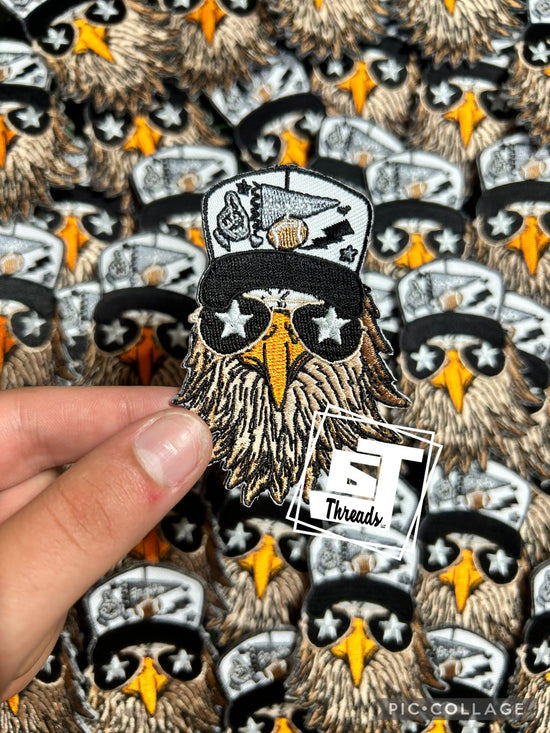 Star Sunglasses Spirit Eagles....Cap Patches Only