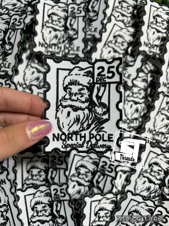 North Pole Stamp....Cap Patches Only