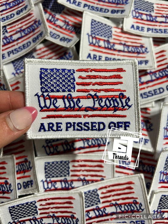 We The People....Cap Patches Only