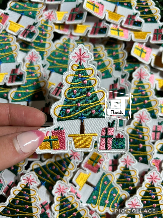 Christmas Lights Tree....Cap Patches Only