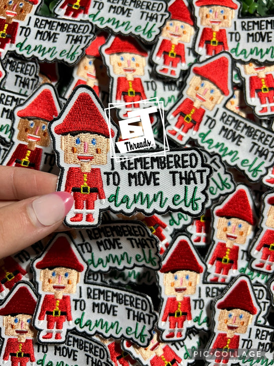 Remembered to Move the Elf....Cap Patches Only