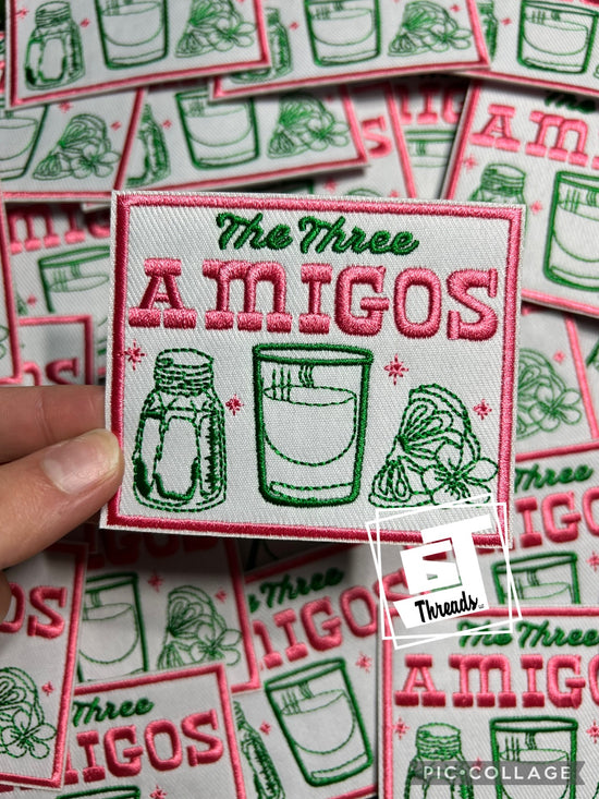 Three Amigos....Cap Patches Only