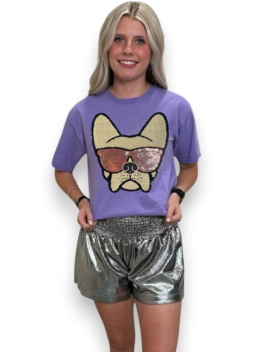 Frenchie with Sunglasses