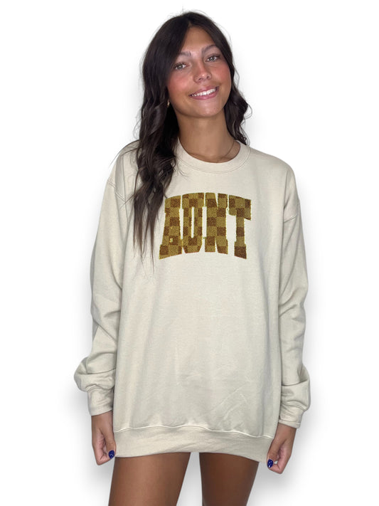 Brown Checkered Aunt