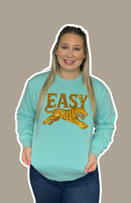 Completed Item
Comfort Colors Chalky Mint Sweatshirt
True to size Sweatshirt