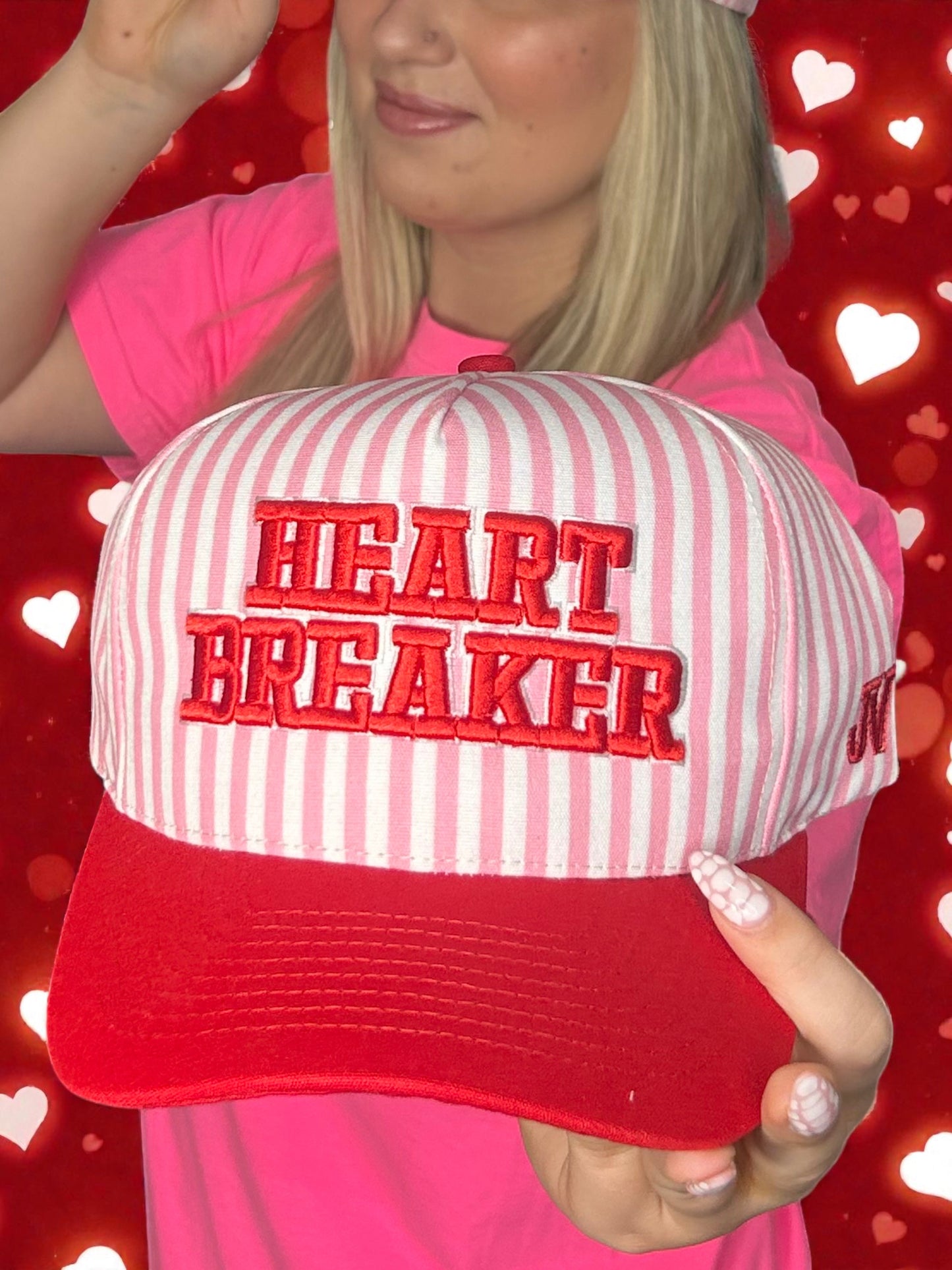 Heart Breaker Valentines Cap