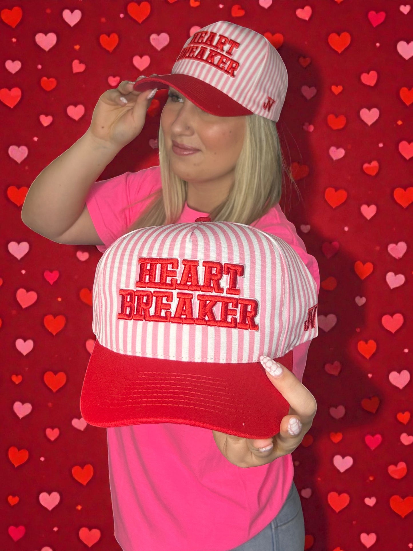 Heart Breaker Valentines Cap
